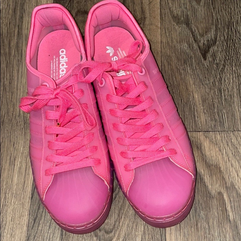 Hot pink Superstar Jelly Adidas